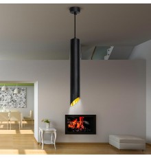 Светильник подвесной (подвес) PL 17 BK MR16/GU10, черный, потолочный, цилиндр  Б0055579  ЭРА