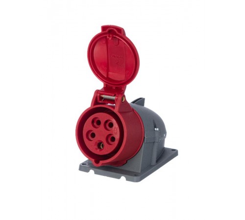 Розетка для монтажа на ПОВЕРХНОСТЬ 16A. 3P+N+E. IP44 416 RS6  2CMA193115R1000  ABB