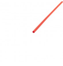 Термоусадочная трубка 3,0/1,5 мм, красная, упаковка 50 шт. по 1 м  20-3004  REXANT