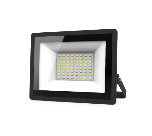 Прожектор светодиодный LED 50W IP65 6500К черный  613100350  Gauss