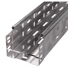 Лоток перфорированный Стандарт 100х80х3000 (1,0 мм) (6 м/уп)  PR16.2298  Промрукав