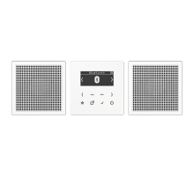 Смарт радио DAB+ Bluetooth, стерео; белый DABLS2BTWW Jung