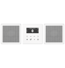 Смарт радио DAB+ Bluetooth, стерео; белый DABLS2BTWW Jung