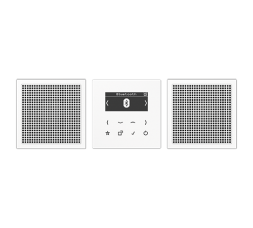 Смарт радио DAB+ Bluetooth, стерео; белый DABLS2BTWW Jung