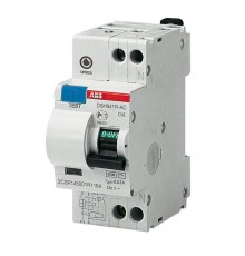Выключатель автоматический дифференциальный DSH941R 1п+N 10А C 30мА тип AC  2CSR145001R1104  ABB