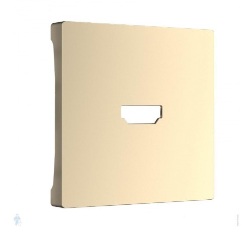 W1196011/ Электроустановочные изделия - Накладка для розетки HDMI (шампань)a050870 Werkel