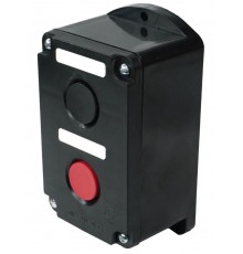 ПКЕ 212-2 У3, 10А, 660В, 2 элемента, чёрный и красный цилиндр, накладной, IP40, пост управления (ЭТ)  ET519068  Электротехник