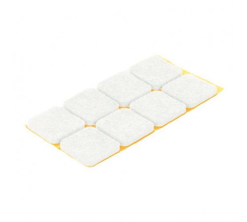 Пункт фетр. самокл. 25х50 белый (6 шт) - пакет   109148  Tech-KREP