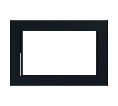Рамка 2-местная (без перемычки), серия Катрин, GFR00-7012-05, черный  39571  STEKKER
