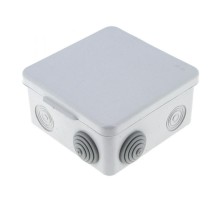 Коробка распределительная КМР-030-014 с крышкой наружная (100х100х50), 10 мембранных вводов IP54 EKF PROxima  plc-kmr-030-014  EKF