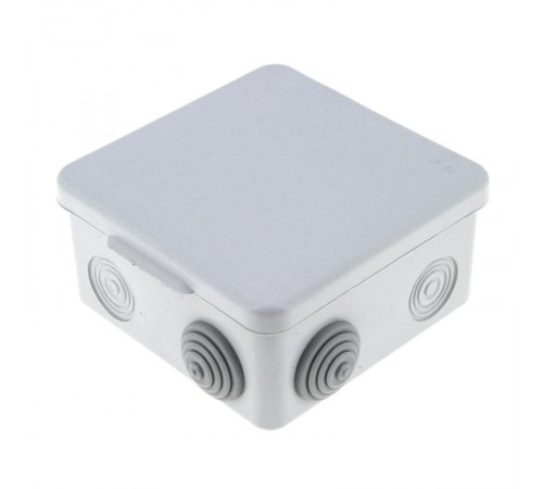 Коробка распределительная КМР-030-014 с крышкой наружная (100х100х50), 10 мембранных вводов IP54 EKF PROxima  plc-kmr-030-014  EKF