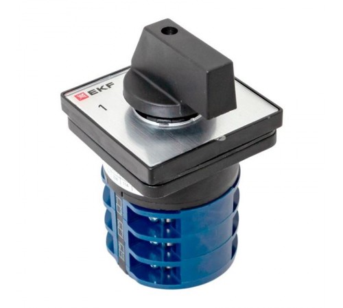 Переключатель кулачковый ПК-1-43 32А 3P "1-0-2" IP65  pk-1-43-32-65  EKF