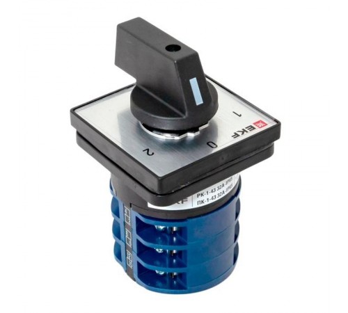 Переключатель кулачковый ПК-1-43 32А 3P "1-0-2" IP65  pk-1-43-32-65  EKF