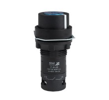 Переключатель 2 положения OptiSignal Compact D22 C7-SK-202 черный с ключом 2НЗ XB7NG24  362141  КЭАЗ