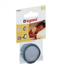Ночник со светорегулятором чёрный  050677  Legrand