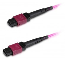 FHD-MC3-504-MPOF12/PS-MPOF12/PS-C-10M-LSZH-MG Патч-корд волоконно-оптич. МРО (мама)-МРО (мама), тип C, 12 волокон, 50/125 (OM4)  449107  Hyperline