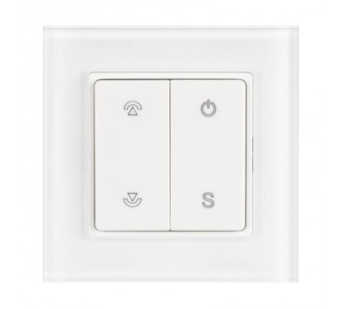 Панель SMART-P47-DIM-G-SUF (3V, 1 зона, Knob, 2.4G) (Arlight, Стекло)  032983  Arlight