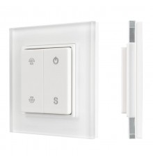 Панель SMART-P47-DIM-G-SUF (3V, 1 зона, Knob, 2.4G) (Arlight, Стекло)  032983  Arlight