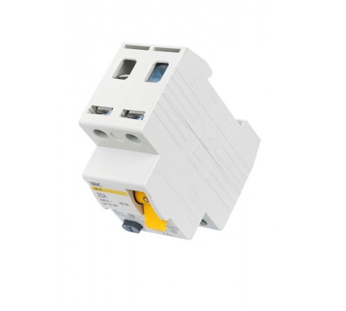 Выключатель дифференциальный (УЗО) ВД1-63 2п 25А 10мА тип AC  MDV10-2-025-010  IEK