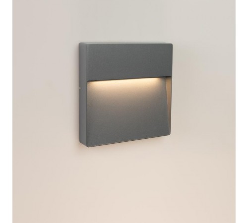 Светильник LGD-TRACE-S215x215-8W Warm3000 (GR, 60 deg, 230V) (Arlight, IP65 Металл, 3 года)  029958  Arlight