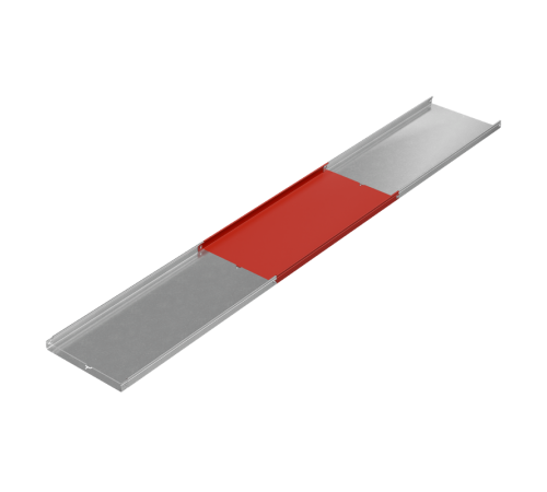 Лоток неперф. 50х500х1,5 L2000 мм "Быстрый монтаж ПЛЮС" HD  LNplus50-500-1.5-2000 HD  КМ-Профиль