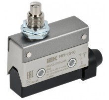 Микровыключатель концевой МП-7310 толк. рез. IP40  KKV12-7310-2-64  IEK