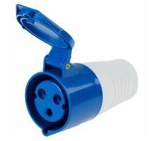 Розетка 223 переносная 2Р+РЕ 32А 220В IP44  11-8921  REXANT