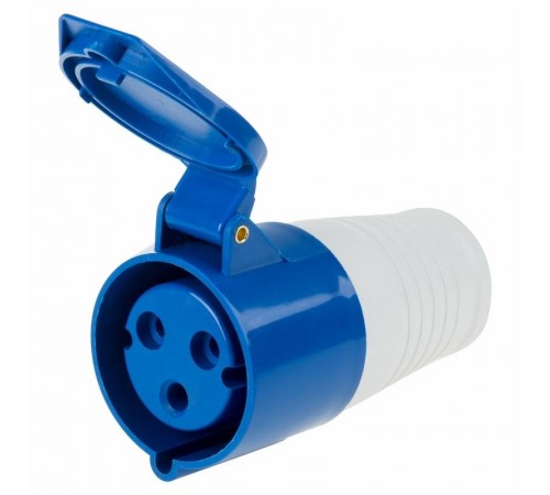 Розетка 223 переносная 2Р+РЕ 32А 220В IP44  11-8921  REXANT