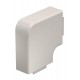 Крышка плоского угла кабельного канала WDK 40x90 мм (ПВХ,кремовый) (WDK HF40090CW)  6161316  OBO Bettermann