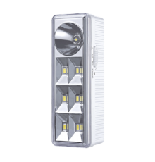 Светильник светодиодный аварийный СБА 2207DC 6+1LED 1.0Ah lithium battery DC  4690612029559  IN HOME