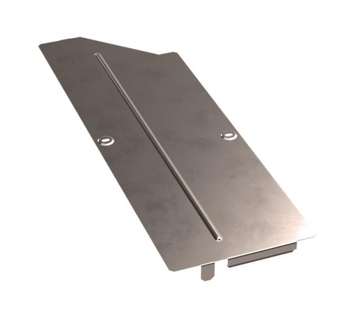 Крышка переходника правого Стандарт INOX (AISI 409) 600х500  PR16.5918  Промрукав