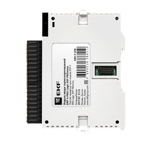 Модуль ввода термосопротивлений EMF 4 PRO-Logic (с поверкой)  EMF-T-4TR-V  EKF