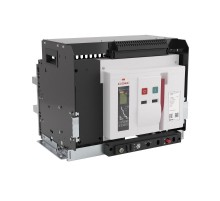 Воздушный авт. выкл. YON AGS63U 3Р 6300 А 135 кА, расцепитель 3H, выкатной, упр. 220 В AC, верт. подкл.  AGS63U-H3DV-6-222K  DKC