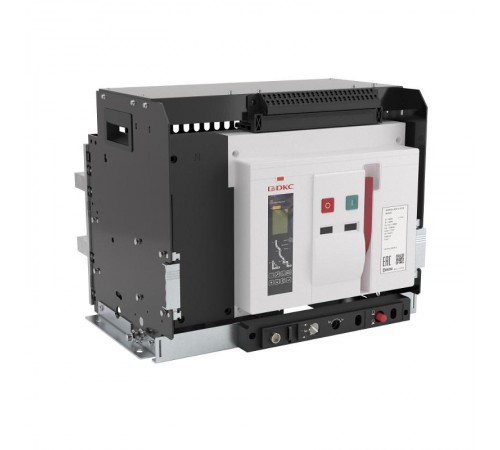 Воздушный авт. выкл. YON AGS63U 3Р 6300 А 135 кА, расцепитель 3H, выкатной, упр. 220 В AC, верт. подкл.  AGS63U-H3DV-6-222K  DKC