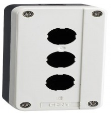 Корпус для кнопок NP2 3 места NP2-B03 (R)  575577  CHINT