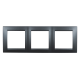 Simon 15 Графит Рамка универсальная, 3 поста  1500630-038  Simon
