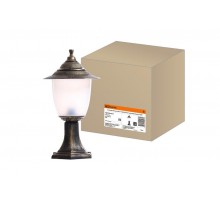 Светильник садово-парковый Прага Эл-11-72Б 60 Вт Е27 напольный бронза  SQ0330-0511  TDM