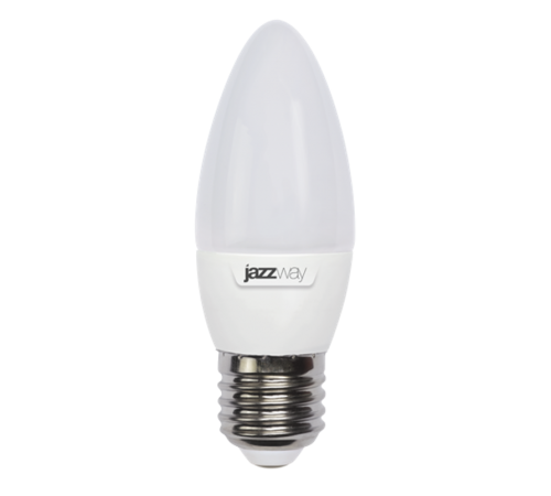 Лампа светодиодная LED 9Вт E27 230В 5000К PLED- SP C37  5001954A  Jazzway