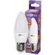 Лампа светодиодная LED 9Вт E27 230В 5000К PLED- SP C37  5001954A  Jazzway