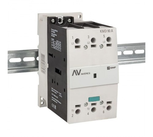 Контактор КМЭ 90А 400В АС EKF AVERES  ctr-s-90-00-400-av  EKF
