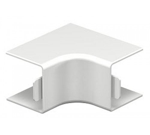 Крышка внутреннего угла кабельного канала WDK 25x25 мм (ПВХ,светло-серый) (WDK HI25025LGR)  6182062  OBO Bettermann