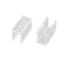 Держатель AURORA-1206-CLIP CLEAR (Arlight, Пластик)  039354  Arlight