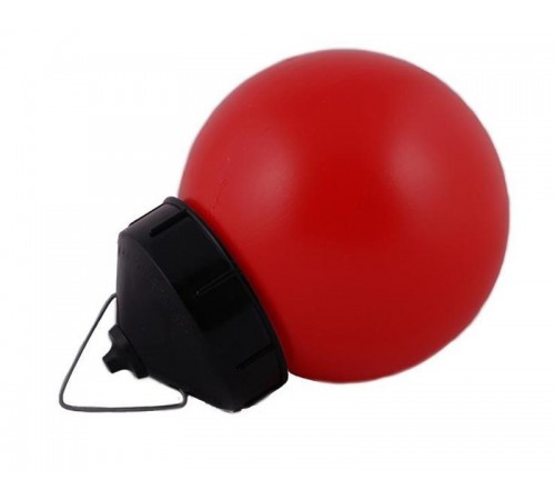 Светильник пылевлагозащищенный под лампу для ЖКХ НСП 01-60-003 подвесной Гранат полиэтилен IP44 E27 max 60Вт шар красный  Б0052012  ЭРА