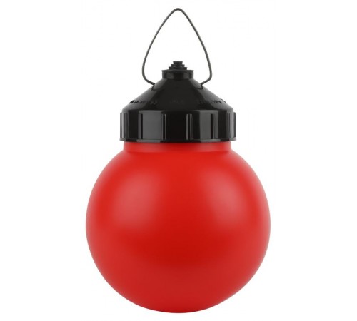 Светильник пылевлагозащищенный под лампу для ЖКХ НСП 01-60-003 подвесной Гранат полиэтилен IP44 E27 max 60Вт шар красный  Б0052012  ЭРА