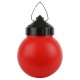 Светильник пылевлагозащищенный под лампу для ЖКХ НСП 01-60-003 подвесной Гранат полиэтилен IP44 E27 max 60Вт шар красный  Б0052012  ЭРА