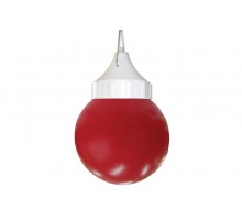 Светильник пылевлагозащищенный под лампу для ЖКХ НСП 01-60-003 подвесной Гранат полиэтилен IP44 E27 max 60Вт шар красный  Б0052012  ЭРА