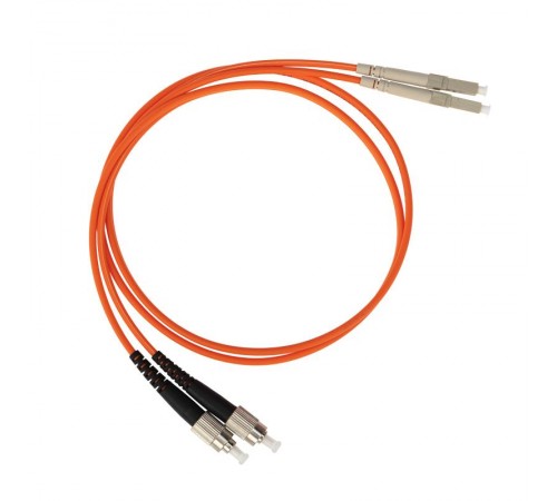 Патч-корд оптический переходной (MM), 50/125 (OM2), LC/UPC-FC/UPC, (Duplex), LSZH, 1м  50-3267  REXANT