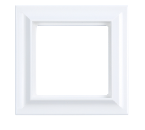 Рамка 1-пост; Eco Profi  Standart; термопласт; белый  EPS481WW  Jung