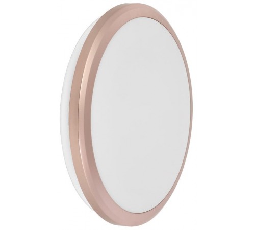 Светильник светодиодный пылевлагозащищенный для ЖКХ ДПБ 3201 12Вт IP54 4000K круг роз. золото  LDPB0-3201-12-4000-K01  IEK