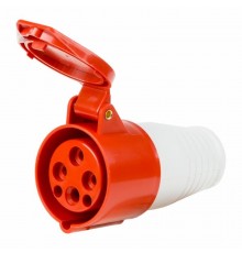 Розетка 214 переносная 3Р+РЕ 16А 380В IP44  11-8919  REXANT